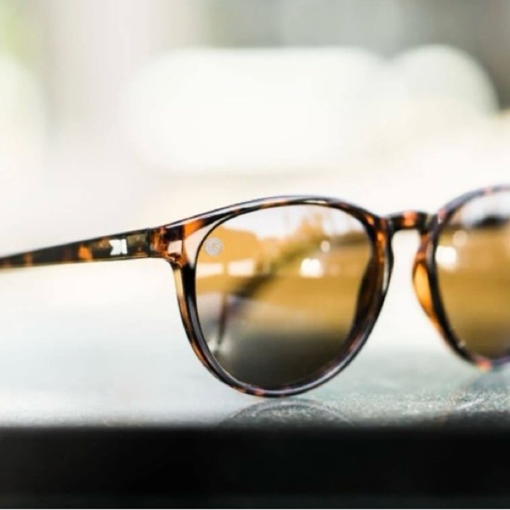 SMITH Chetah Polarized Tortoiseshell Frame Sunglasses with Brown Lenses